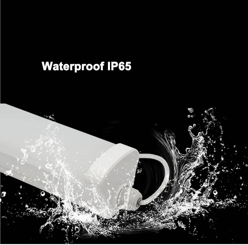 Стиль. Горячая Распродажа, IP65 Водонепроницаемый светодиодный ламповый светильник, Tri-proof Lamp RA80 4 фута 120 см 36 Вт для подземной парковки, холодного склада