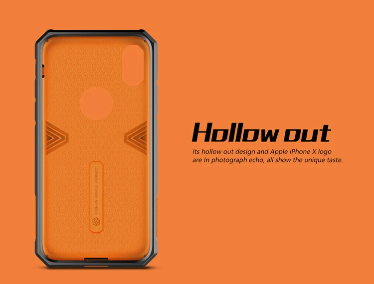 gift) For Apple iPhone X Nillkin Defender 2nd Case Impact Hybrid Armor Hard Protect Cover Strong 10 Phone 5.8&quot |