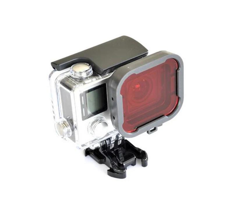 Защитный чехол для объектива Gopro фильтр подводного плавания конвертер фильтра hero