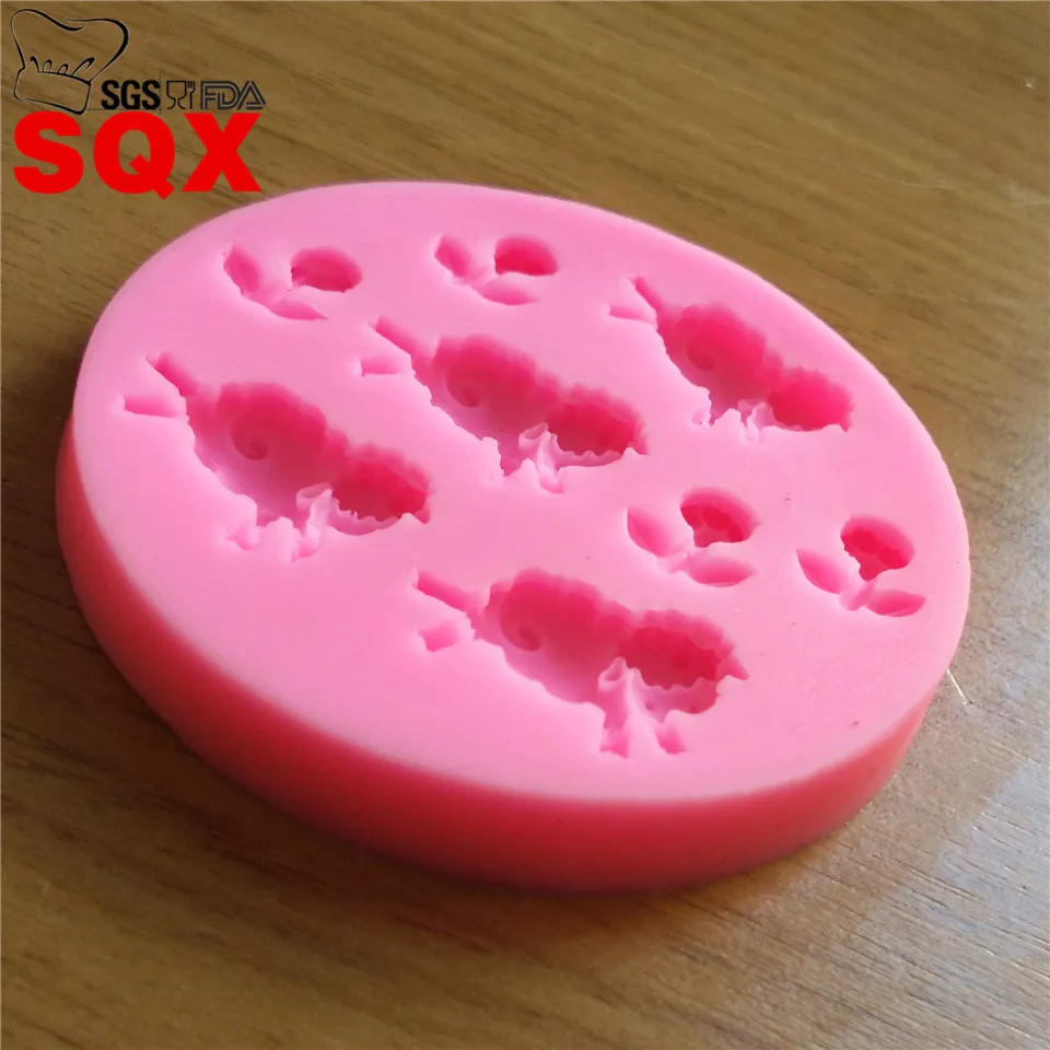 Горячая продажа силиконовые инструменты для выпечки тортов формы 4 маленькие