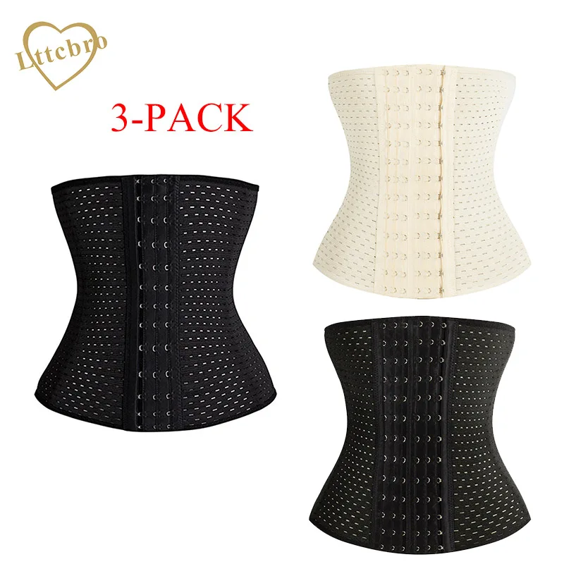 3-пакет корсет под грудь утягивающий для тела талии живота женский животик
