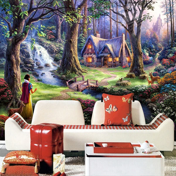3d настенная 3D картина маслом в деревенском стиле для гостиной дивана спальни