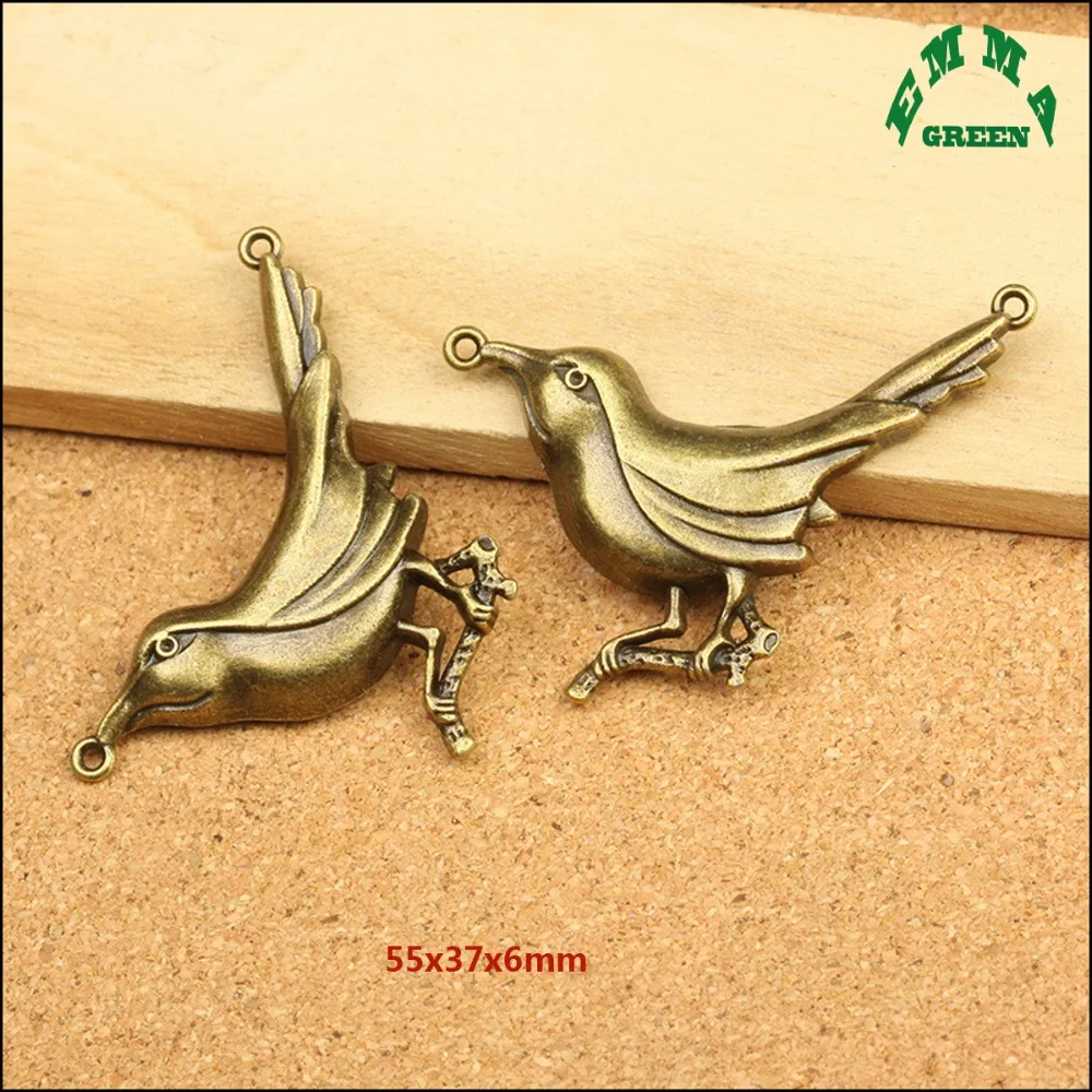 

Bird Charms Various Lovely 3D Bird Animal Charms Connector Finding Components Zinc Alloy Metal Pendant For Jewelry