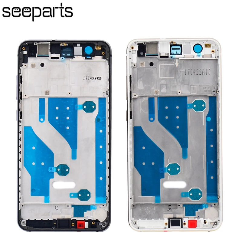 Для Huawei P10 Lite средняя рамка средняя пластина Крышка Ремонт Часть huawei p10 lite рамка ЖК-дисплея была L03LX3 LX2 WAS AL00 TL10