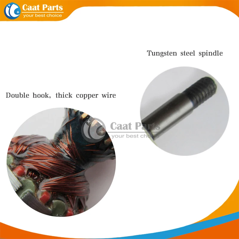 

Free shipping! AC 220V Drive Shaft Electric Angle grinder rotor for Hitachi G13SB, High quality !
