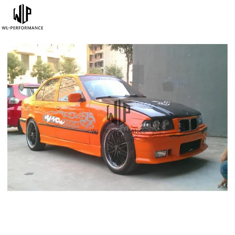 3 серии углеродного волокна Защитная крышка для капота двигателя с комплектом