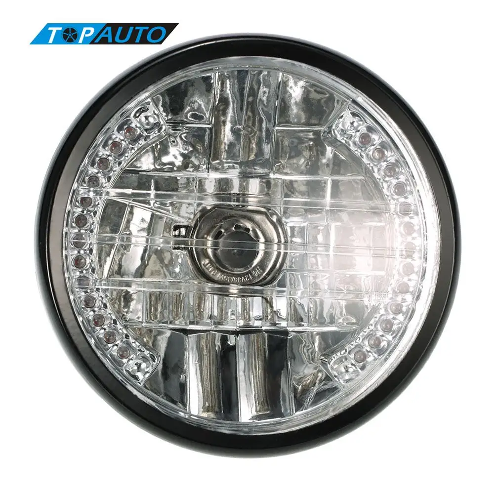 Светодиодный светильник для головы мотоцикла 7 &quotкруглый светодиодный