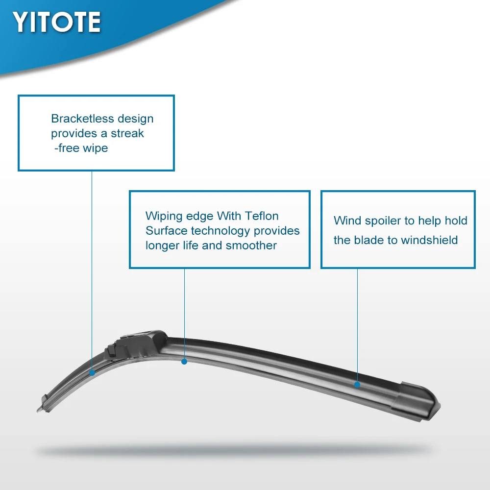 Щетки стеклоочистителя YITOTE для SEAT Altea 26 дюймов и подходят когтей 2004 2005 2006 2007 2008 2009