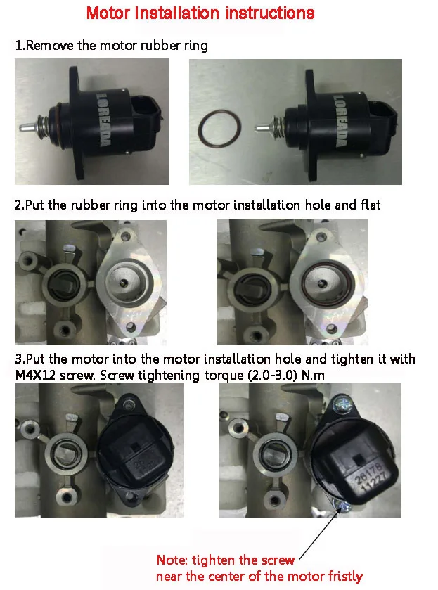 Клапан управления холостого хода для Mit-subishi Ch-rysler D-odge OEM MD628166 MD628168 MD628318 1450A069 1450A132 MD628119 MD628174
