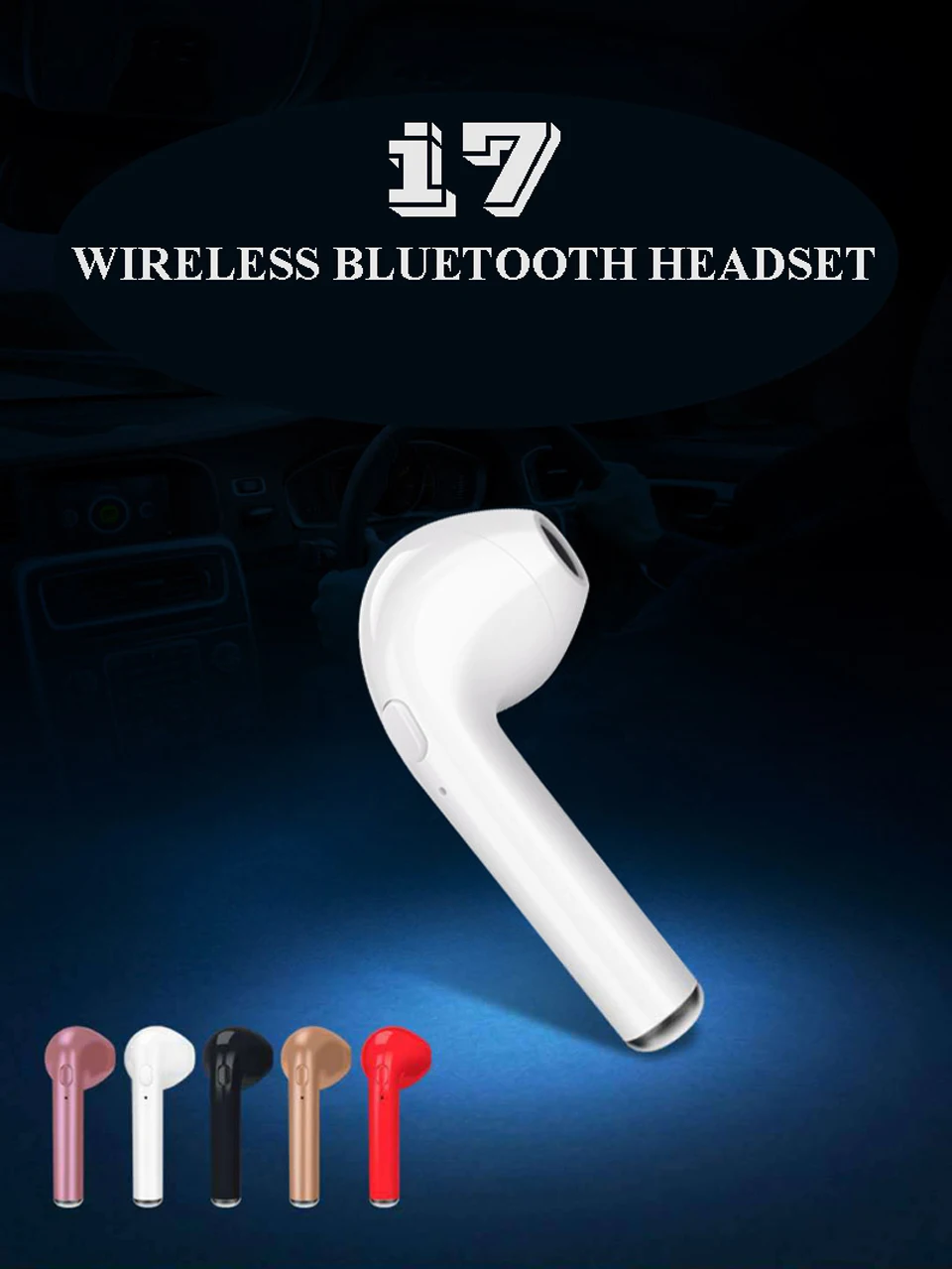 Soulusic, 10 шт./лот,, i7 TWS, беспроводные Bluetooth наушники, наушники, гарнитура, спортивные наушники, наушники, Audifonos с микрофоном