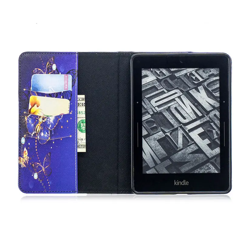 Чехол для Amazon Kindle Voyage 6 дюймовый чехол Электронная книга модная бабочка слон