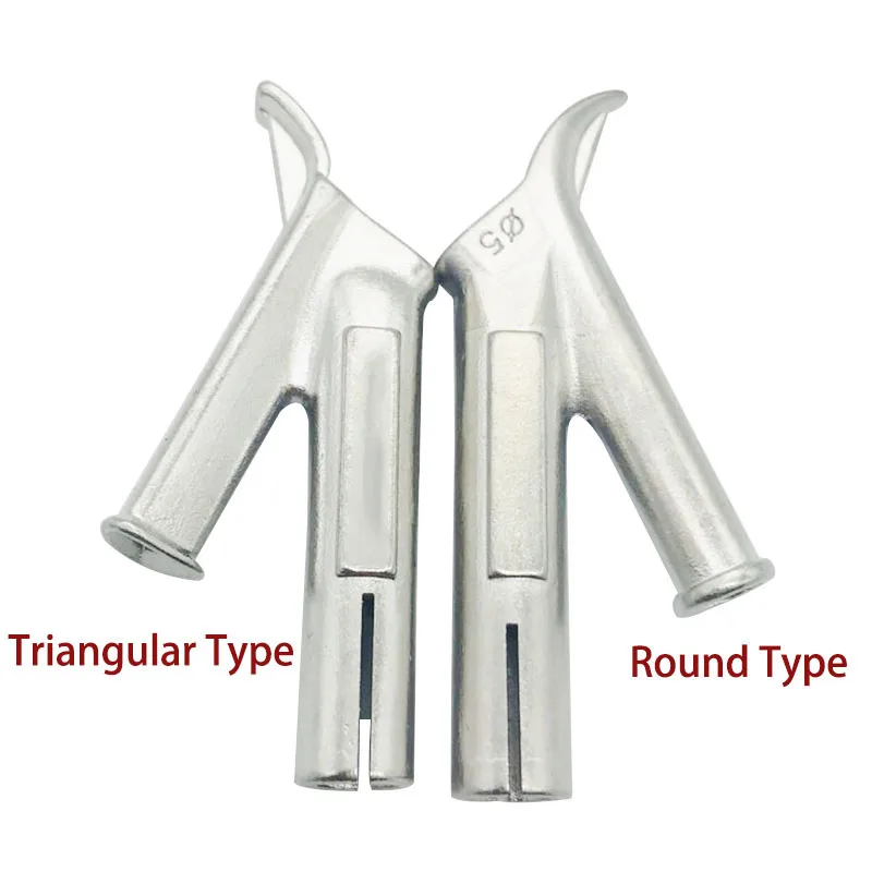 

5mm/8mm Speed Welding Nozzle Round/Triangular Welding Tip For Plastic Vinyl Welder 1pc