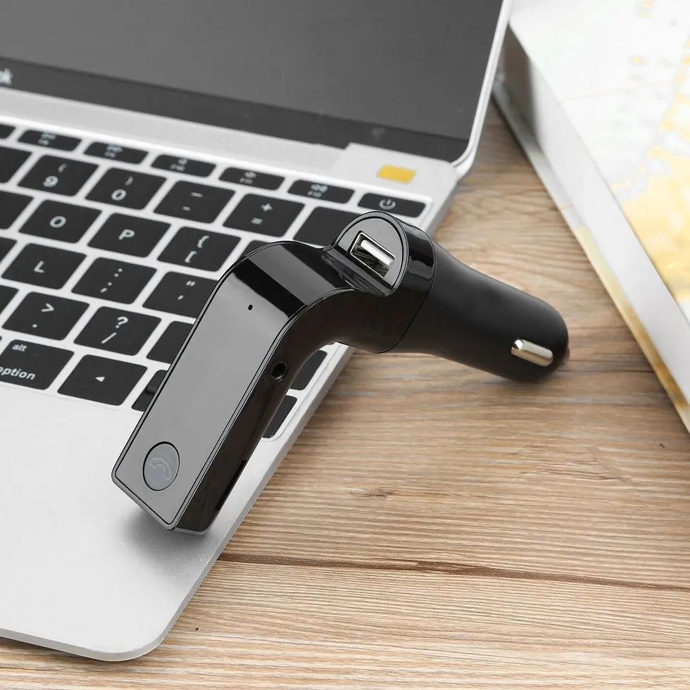 5PCS Wireless Hands-free Bluetooth FM Transmitter Modulator Car Kit MP3 Player USB | Электроника