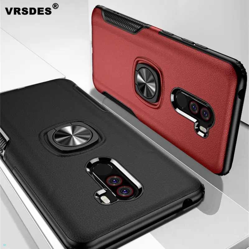 Защитный чехол с магнитным кольцом для Xiaomi Mi 8 SE Mi6 6X Poco F1 жесткий защитный Redmi 6 pro