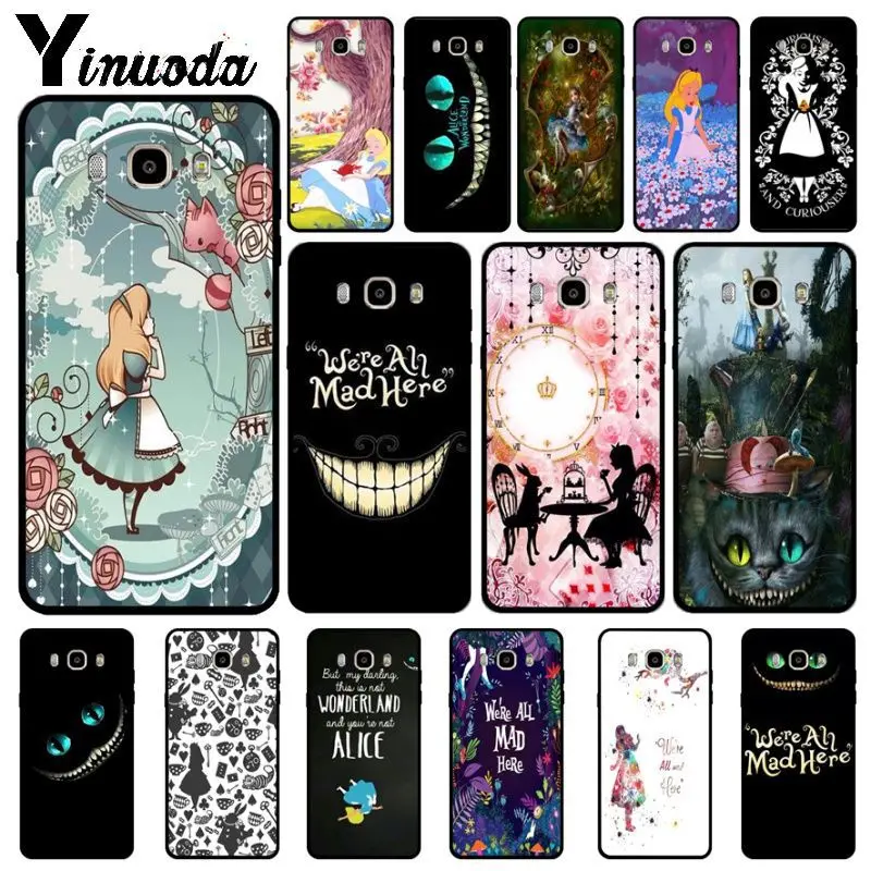 Чехол Yinuoda Alice in Wonderland для Samsung Galaxy j6plus j7 prime j8 j2 j4plus 2018|Чехлы-накладки| |