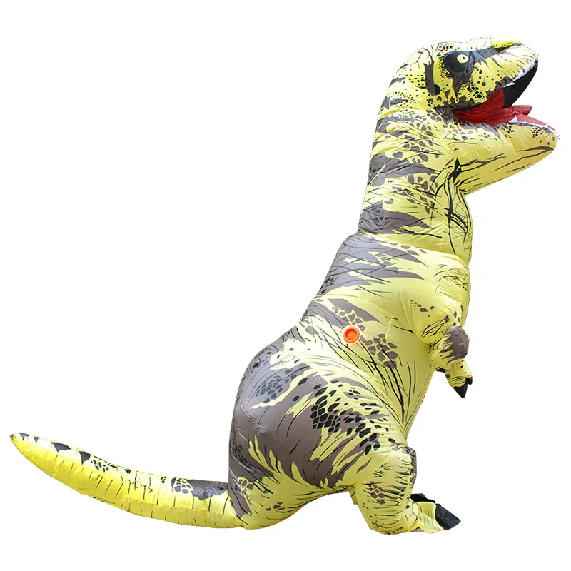 180 см гигантский надувной динозавр костюмы для детей T rex животных косплей детские