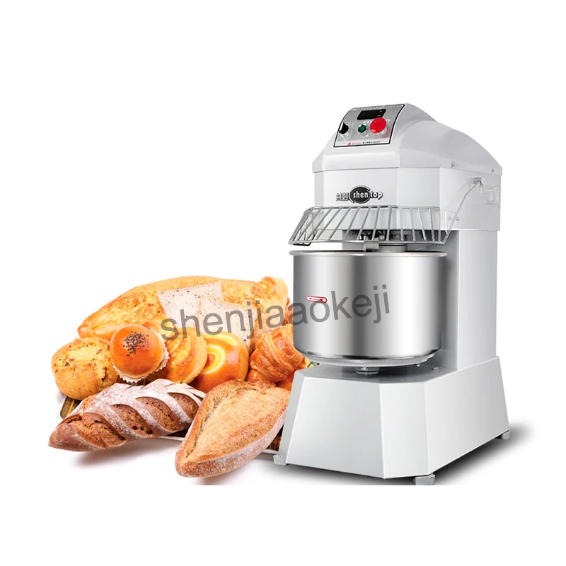 

Commercial Bread Spiral Dough Mixer with dough temperature display double-acting 8kg capacity dough mixer Doughmaker 220V 1PC