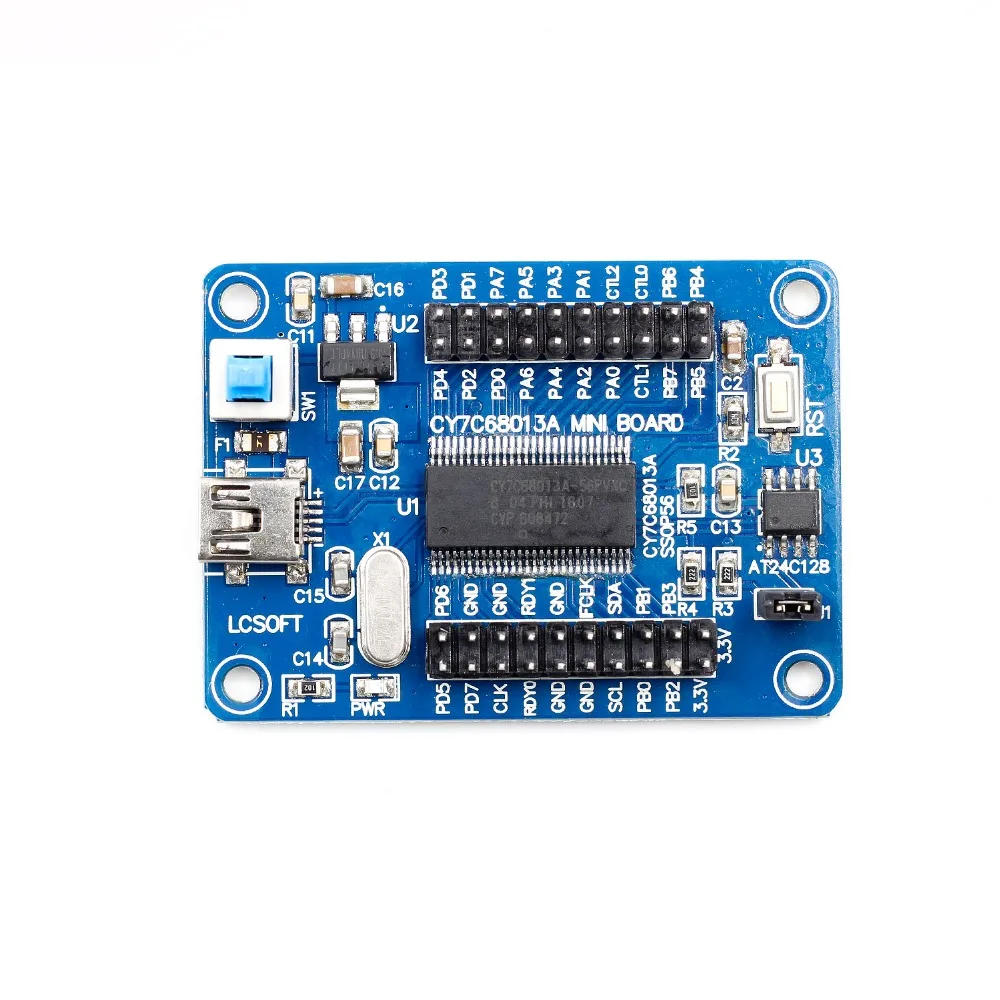 EZ USB FX2LP CY7C68013A логический анализатор основная плата + исходный код|Интегральные