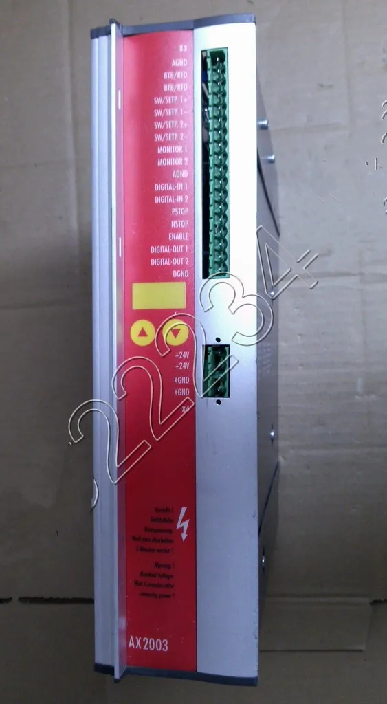 * Бесплатная доставка б/у 100% протестированный Серводвигатель AX2003 S60300-520 реальный