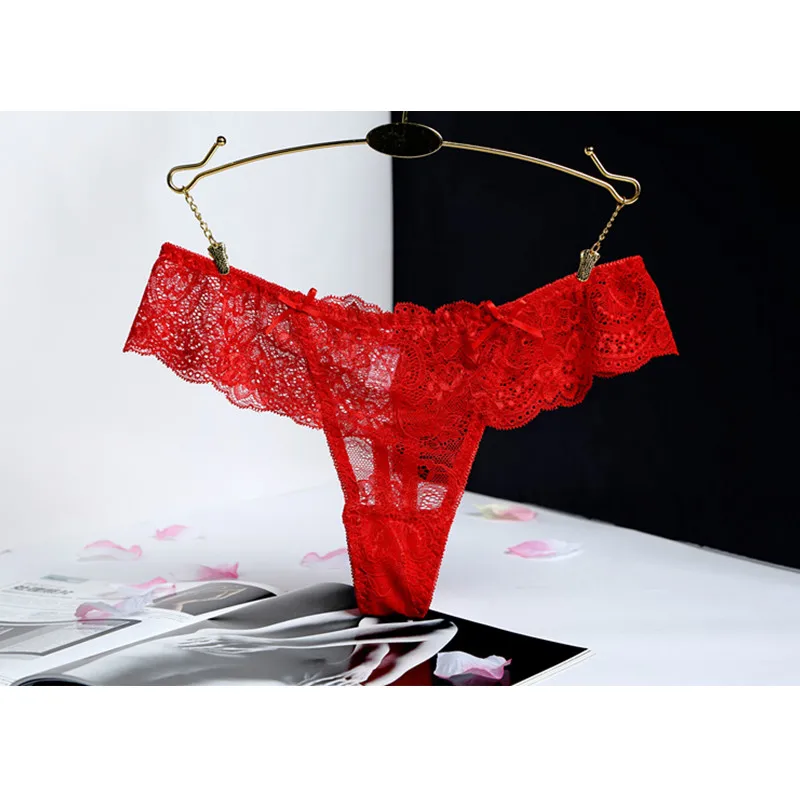 2 шт./Лот женские трусики стринги Т образные женское нижнее белье Tanga кружевные