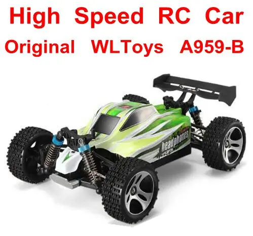 Wltoys A959 и A959-B 2 4G 4CH пульт дистанционного управления Rc высокоскоростной гоночный