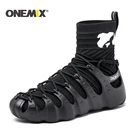 Мужские и женские кроссовки-гладиаторы Onemix, уличные беговые кроссовки без клея, сохраняющие тепло кроссовки для осени и зимы