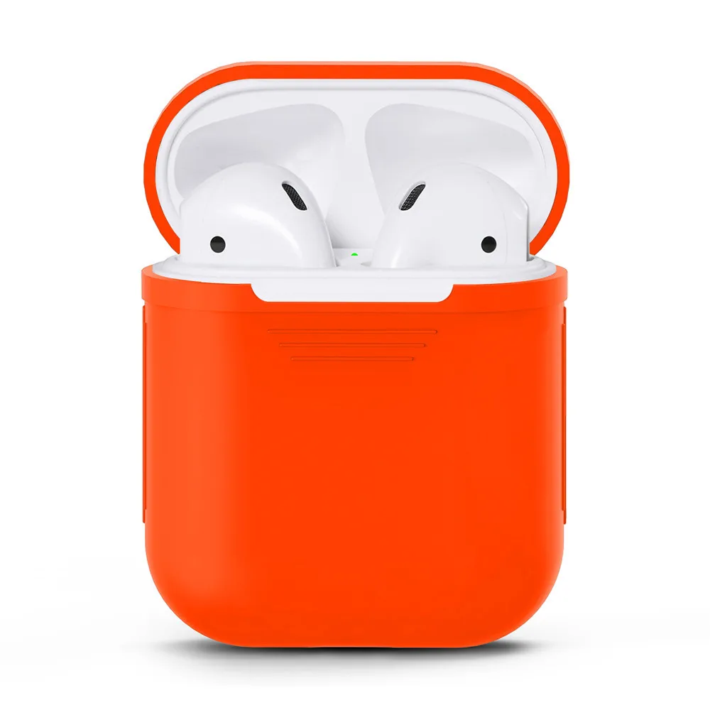 AirPods Bluetooth чехол для гарнитуры Airpods силиконовая крышка airpods аксессуары air pods