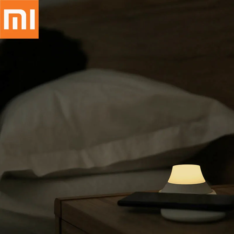 Оригинальное Беспроводное зарядное устройство Xiaomi со светодиодной подсветкой