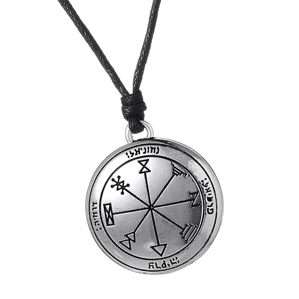 Экзотический талисман викингов Odin's Key of Solomon Seal Подвеска Ожерелье Религия
