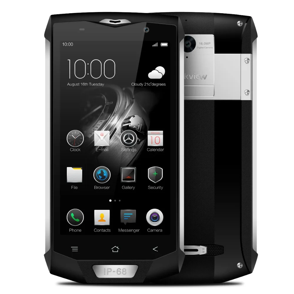 Blackview BV8000 Pro смартфон Водонепроницаемый MT6757 Восьмиядерный 6 ГБ Оперативная память 64 ГБ Встроенная память отпечатков пальцев Dual SIM мобильный телефон 16.0MP Камера NFC