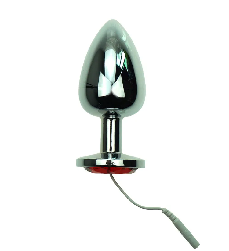 Electro Sex Metal Anal Plug/Butt Plug Toys For Men Woman Electric Shock Accessories Medical Prouducts 3 Sizes |