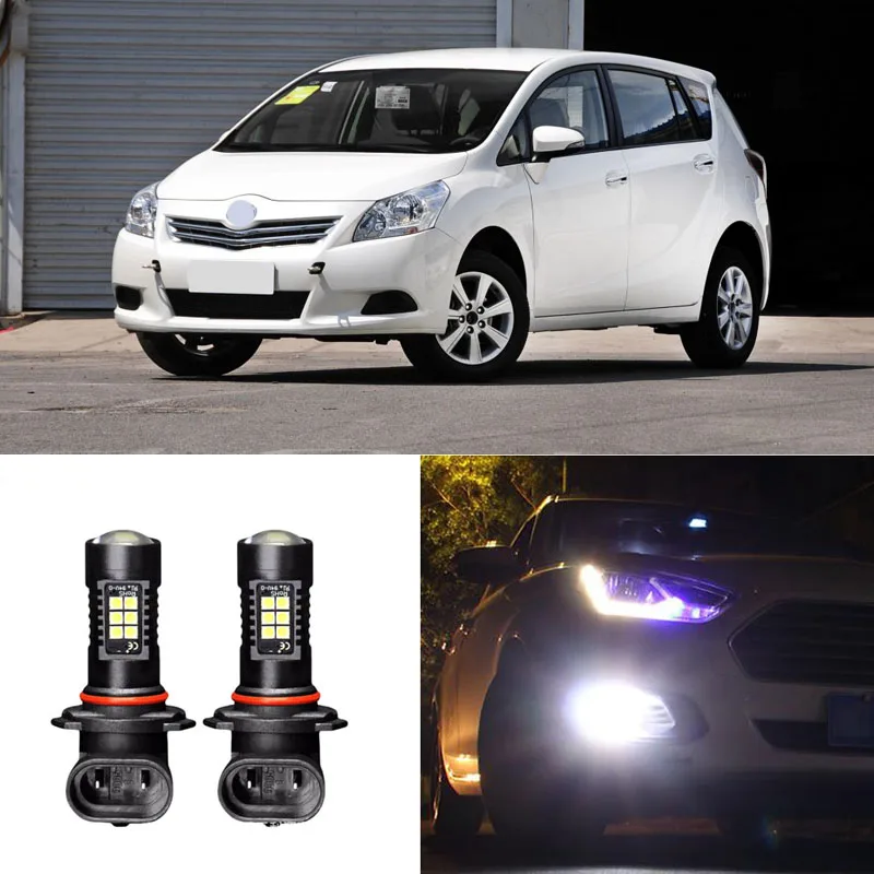 Светодиодные противотуманные фары Canbus H11 3030 21SMD для Toyota Verso 13 14 2 шт.|Сигнальная