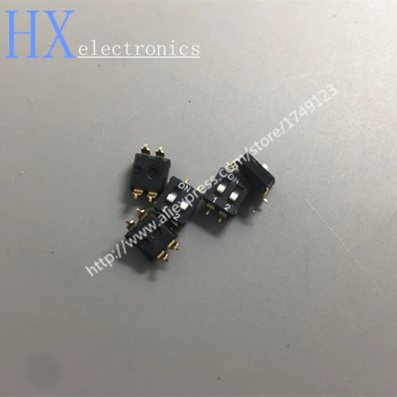 Бесплатная доставка 5 шт. DIP переключатель тумблеры 2 54 SMD 1 P/2 P/3 P/4 P/5 P/6 P/8 P черный мм