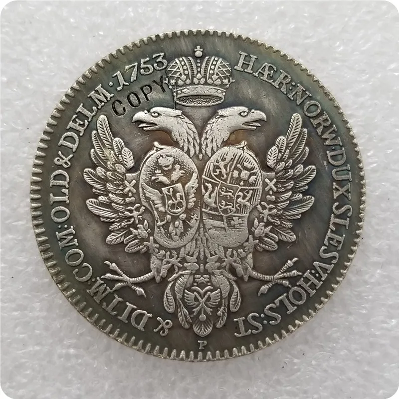 Тип № 2:1753 Россия 1 рубль копия юбилейных монет | Дом и сад