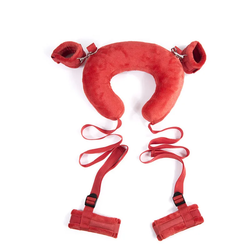 Sponge Pillow Ankle Cuffs Handcuffs Fetish Kinky Harness Positioning Bondage Collar Kit Sextoy Femme Bdsm Game Adult Sex Toys | Красота и