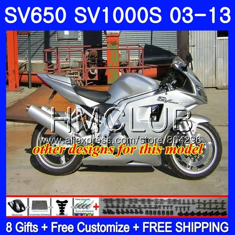 Обтекатель для SUZUKI SV650S SV 650S 03 09 10 11 12 13 28HM.22 SV650 1000 S SV1000S 2003 2009 2010 2011 2012
