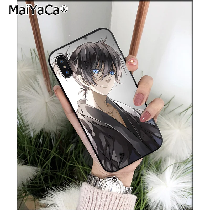 MaiYaCa Noragami yato аниме Силиконовый ТПУ мягкий черный чехол для телефона Apple iPhone 8 7 6 6S