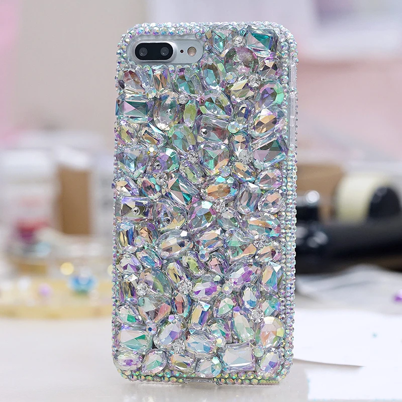 2018 New 3D Glitter Luxury Fashion Crystal Diamond Bling For Samsung Galaxy S3 S4 S5 S6 S7 Edge S8 S9 Plus G530 Rhinestone Case |