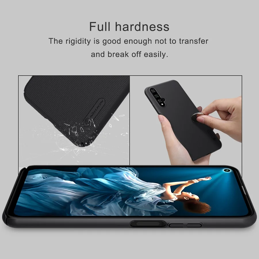 Матовый Жесткий чехол накладка NILLKIN 6 26 дюйма для huawei honor 20 Pro|Бамперы| |