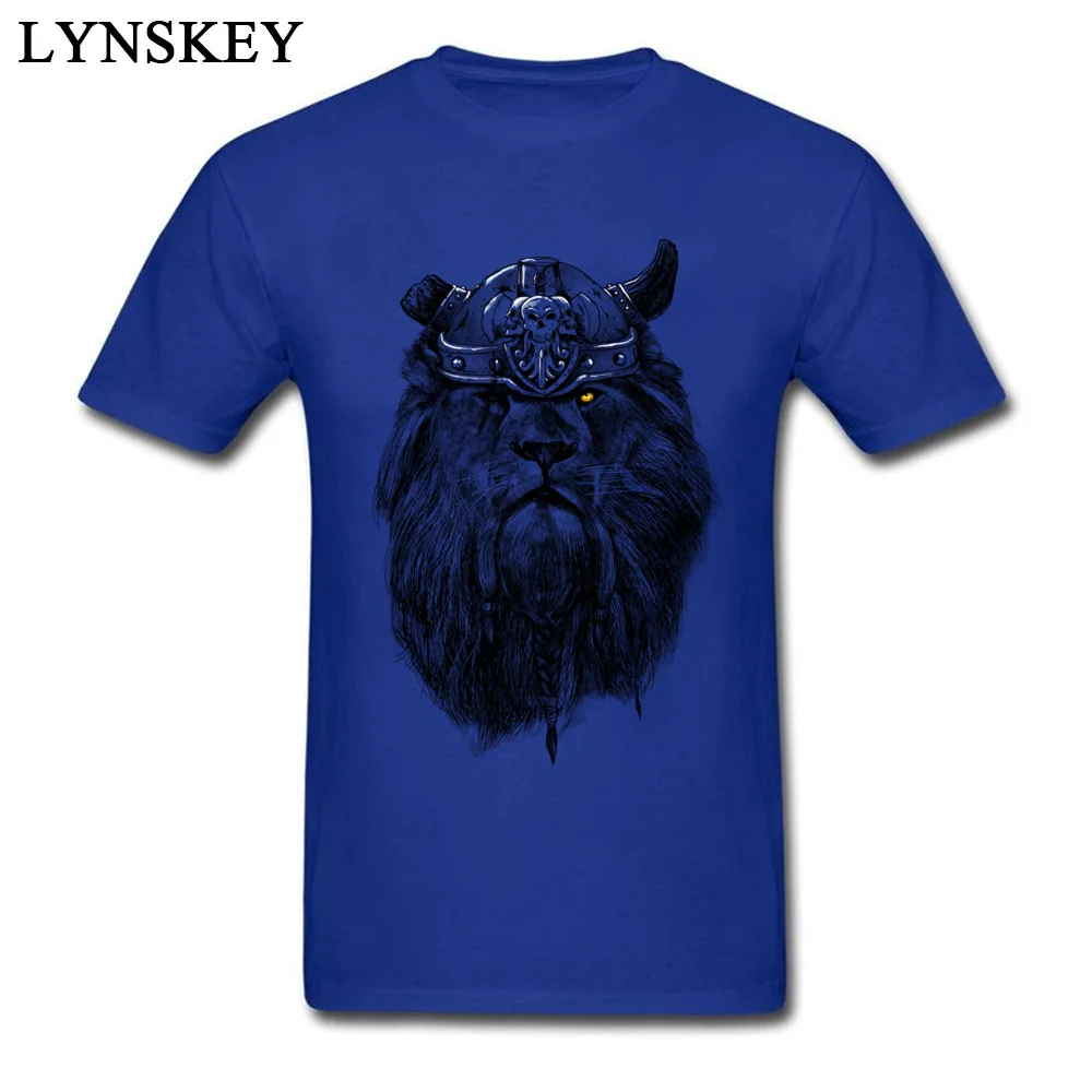 Футболка с рукавами The Eye Of Lion Viking для мужчин Молодежная хипстерская одежда|t-shirt for
