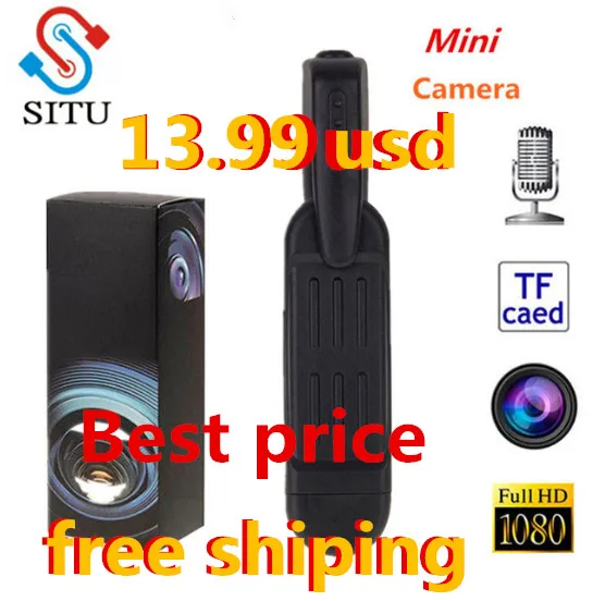 Мини камера T189 мини DV HD 1080P 720P микро Ручка видео Диктофон видеокамера Camara цифровая
