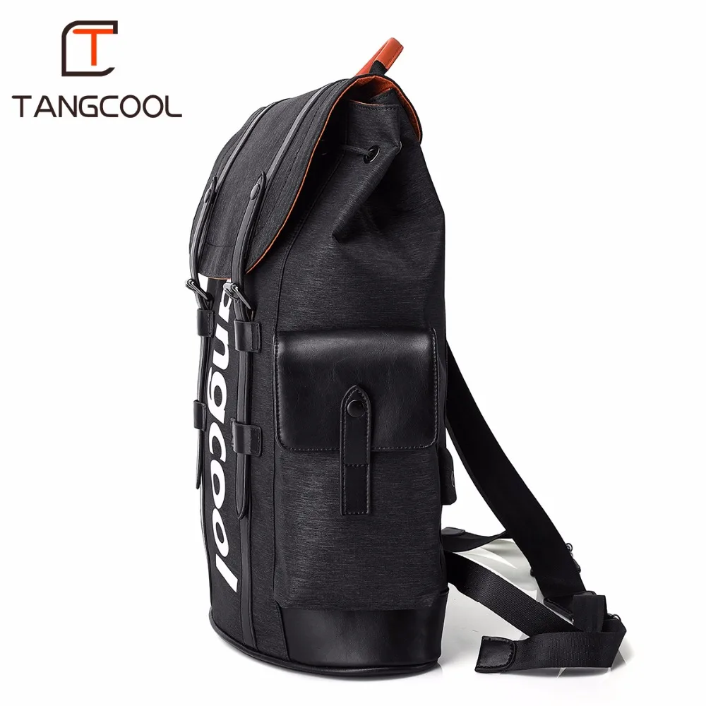 Tangcool фирменные корейские Дизайнерские мужские модные рюкзаки женские