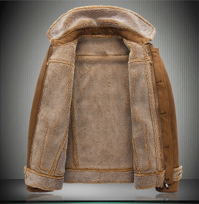 LONMMY 5XL куртка с меховым воротником мужская повседневная бархатная утепленная верхняя одежда уличная ветровка Мужское пальто зимнее Мужское пальто