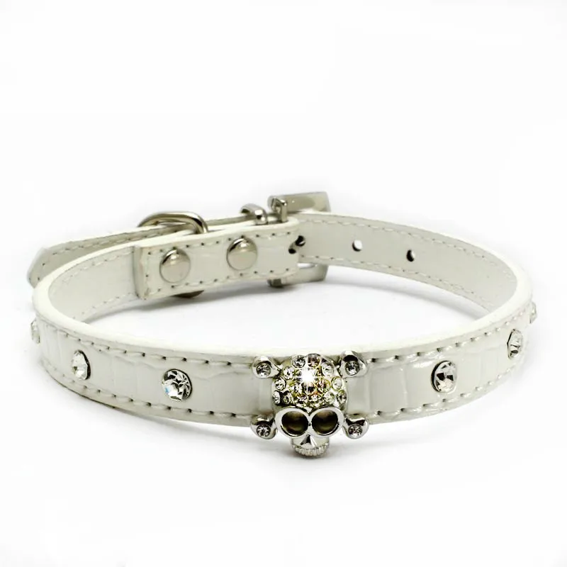 Двухслойная Матирующая воловья кожа ошейник для собак латунные аксессуары цепь