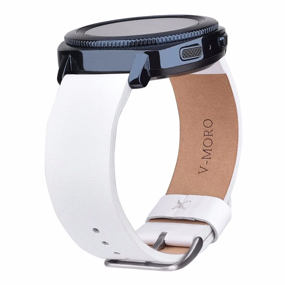 V moro 2018 новый спортивный браслет для samsung gear спортивные браслеты из мягкой кожи SM