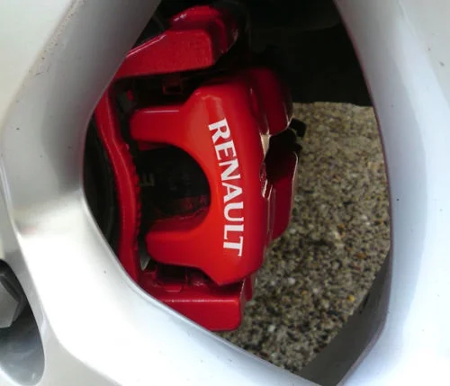 8 шт. наклейки для тормозного суппорта RENAULT Clio GTA Лагуна Megane Cup Sport Scenic Car Styling -