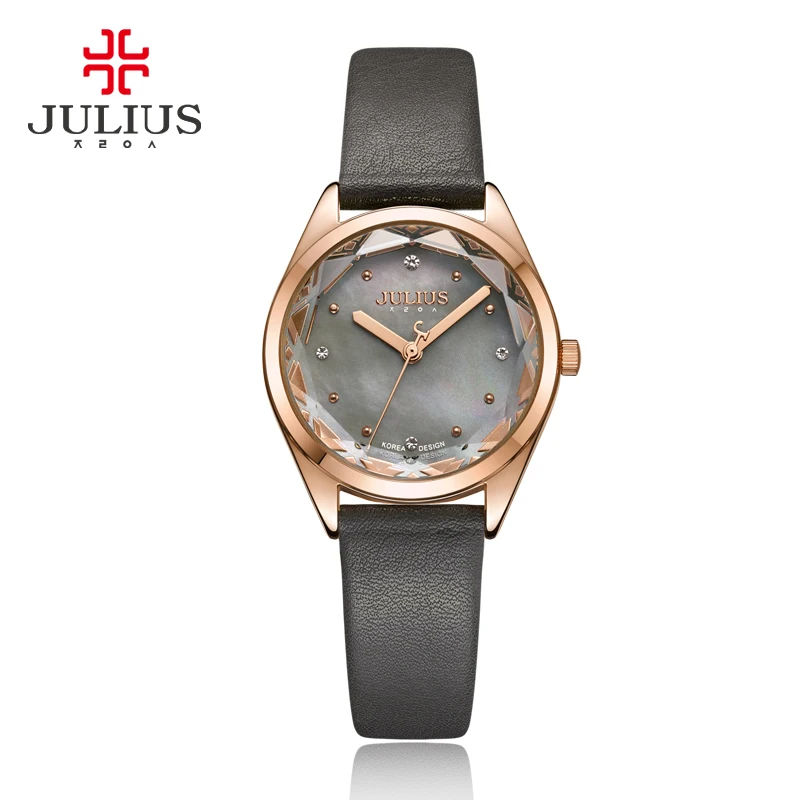 Женские кварцевые наручные часы с тонким циферблатом водонепроницаемые до 30 м 23