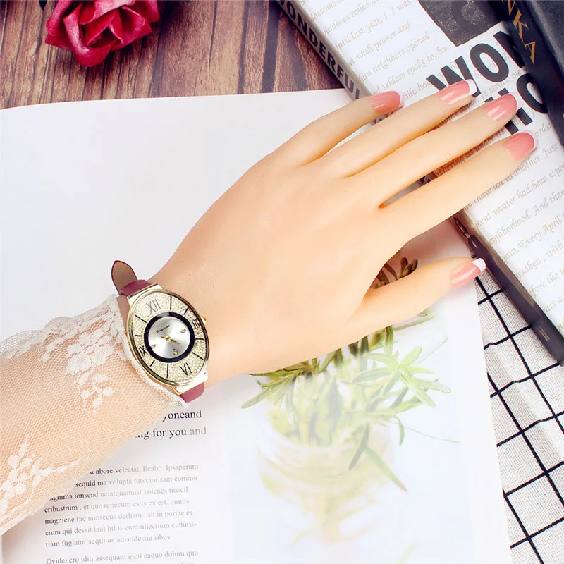 Montre Femme Dames Horloges женские часы моды езду мяч римские цифровая фототехника