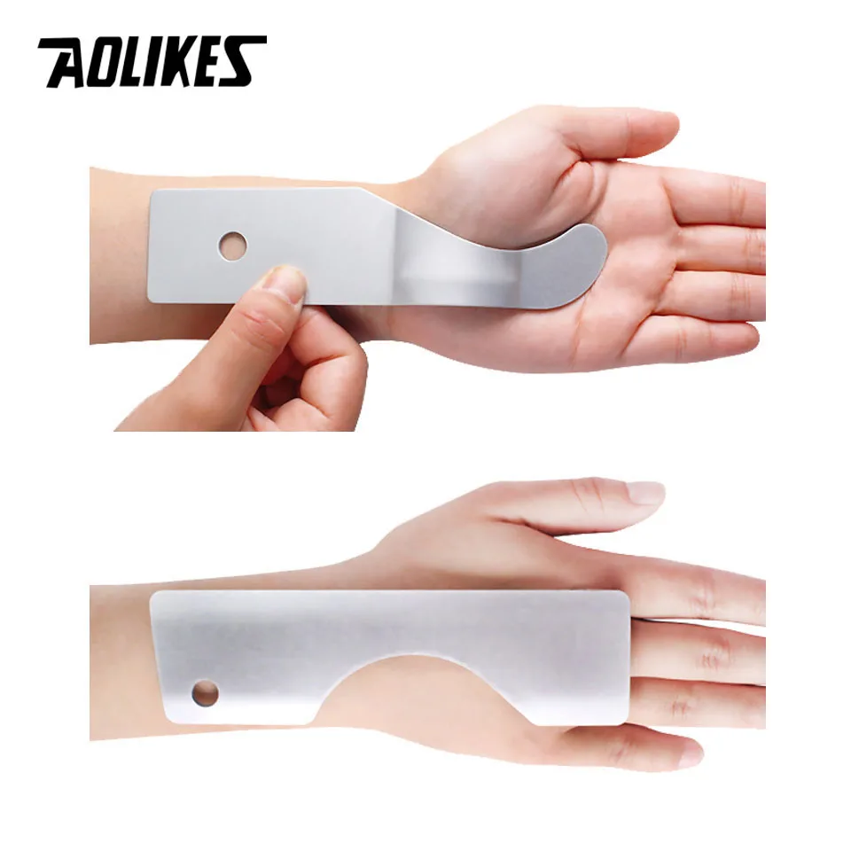 AOLIKES 1 шт. запястье шипы-поддержка запястья скобка для артрита тендонит ночной сон с пальмовой подушечкой правой левой рукой