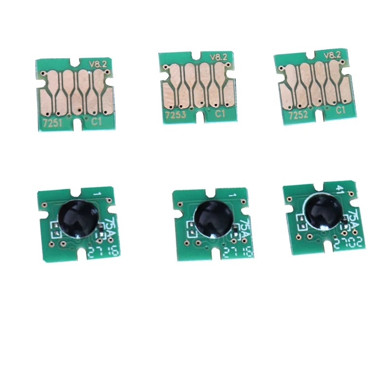 Einkshop 1 комплект новейшая версия F2000 чипы одноразовая микросхема для Epson Surecolor